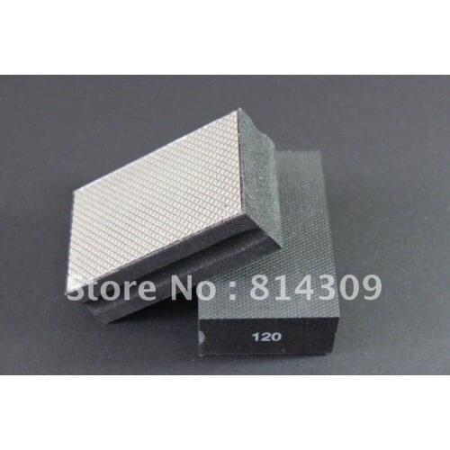 Electroplated Diamond Polishing Pads 120#, Mainly used for stone,glass,ceramic,glass fiber and rigid material grinding of edges