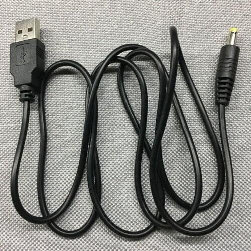 FZQWEG 10 PCS Cable For PSP 1000 2000 3000 USB Charging Cable USB To DC 4.0x1.7mm Plug 5V Power Charge Cable Cord