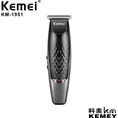 Kemei Professional Barber Scissors Hair Clipper Carving Electric Clippers Push Electric Fader Various Hairstyles Hair Trimmer