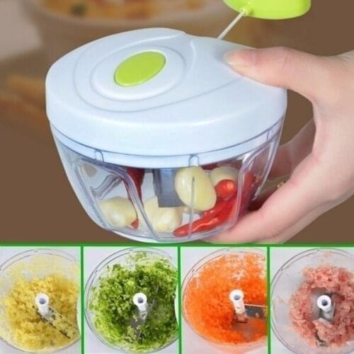 Multifunction High Quality New High Speedy Design Vegetable Fruit Twist Shredder Manual Meat Grinder Chopper Garlic Cutters