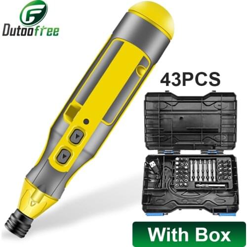 4.2V USB Rechargeable Wireless Screwdriver Set Electric Screwdriver Set Forward and Reverse Cordless Screwdriver Set