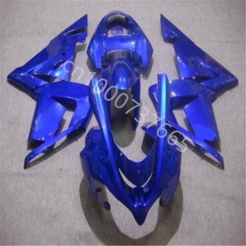Fairing fit for KAWASAKI NINJA ZX10R 04-05 ZX 10R 04 05 ZX-10R 10 R 2004 2005 full blue fairing kits