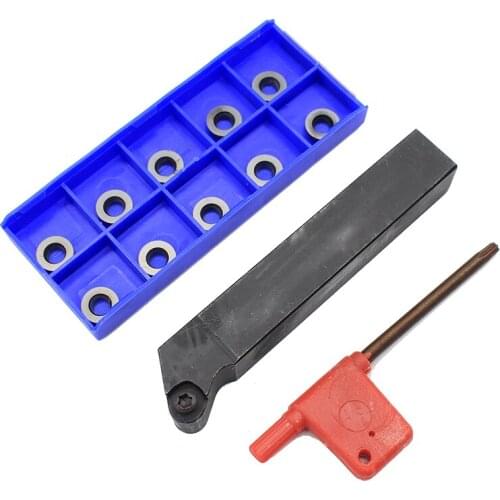 RPMW1003MO MP1030 10PCS+1PCS SRGPR1616H10 carbide insert for CNC Lathe Turnning cutter holder turning tools holder