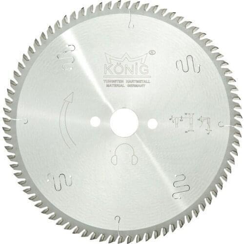 TRF 300x3.2x30x96 Circular Saw Blade Carbide Diamond Tipped Ultra Fine Circular Saw Blades, TRF Tooth