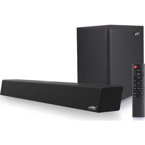 TV SoundBar 100W 2.1 Bluetooth Speaker 5.0 Home Theater System 3D Surround Sound Bar Remote Control With Subwoofer