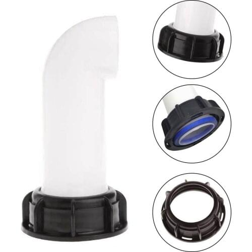 Extension Drain IBC Tank Adapter Extension Drain Spout Hose Water Tank Nozzle Tap Valve Fitting For Home Garden Connectors