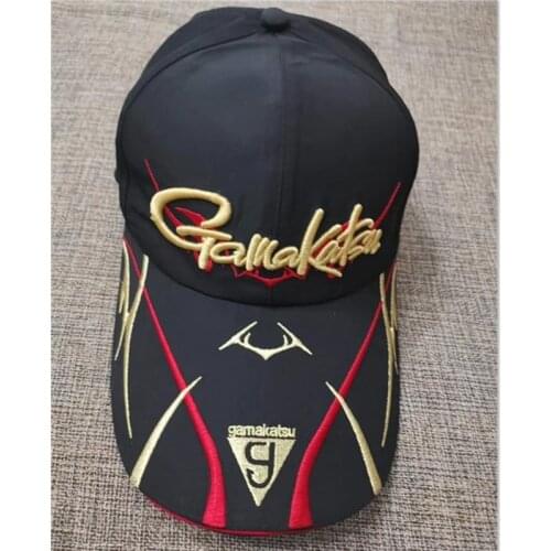 2020 New Men Autumn Sun Protection Fishing Caps Outdoor Gamakatsu Fishing Hats Solid Breathable Cotton Fishing Hat Hot Sell Hats