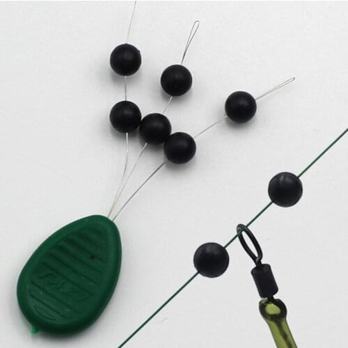 3Set=18PCS Carp Fishing Accessories Naked Chod Beads Round Shock Bead Helicopter Rig Stopper Bead for Running Rig Fishing Tackle
