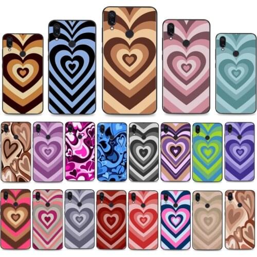Love heart Phone Cases For Xiaomi Redmi note10 Note7 Pro Note8 Pro Note9 Note10Pro Redmi9C Poco X3