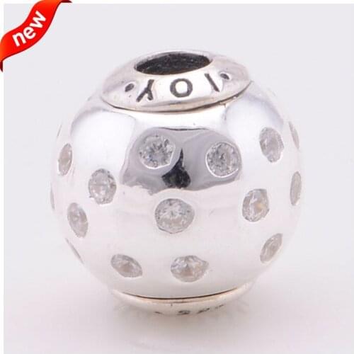 DIY Fits for Pandora Essence Bracelet Joy Essence Charms with Cubic Zirconia 925 Sterling Silver Jewelry for Women Free Shipping