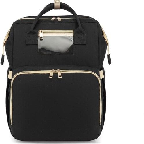 Nursing Travel Stroller Bag Organizer Two In One Crib Backpack Foldable Diaper Bag Baby Bed Newborn Bassinet Mummy Maternity