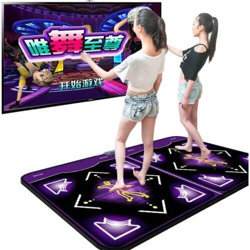Double dance mat HD TV computer interface dual-thick cut fruit diet somatosensory PK dancing blanket Revolution Game consoles