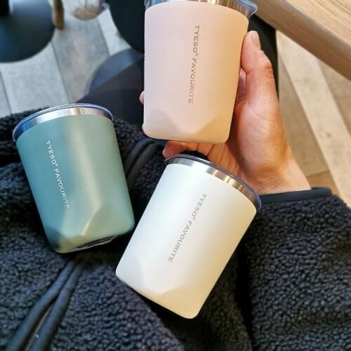 Coffee mug, European ins, easy to carry, cup, mark, office cup, simple and modern, tea, personality and creative mini cup