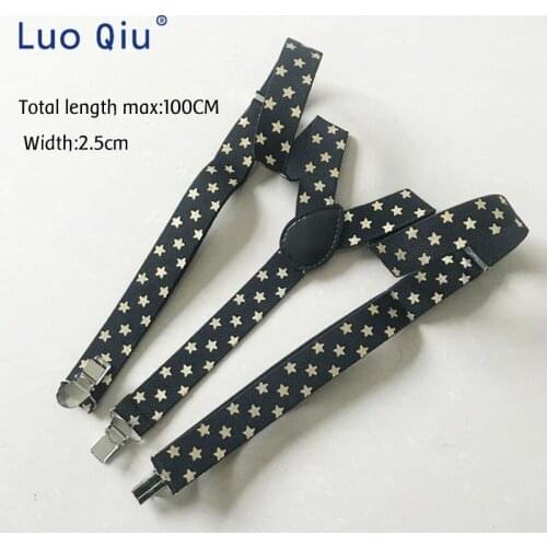 Fashion black-bottomed pentagram freshness adult male and female sexy 3 alloy clip elasticity