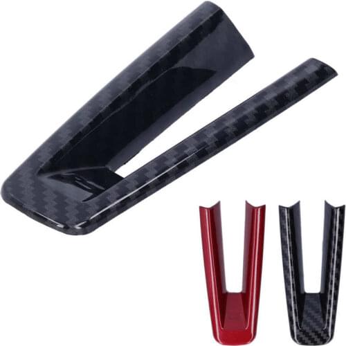 Car Steering Wheel Trim Cover Decoration Sticker Bottom Fit for Mazda 3/Axela 2020 Car accessories