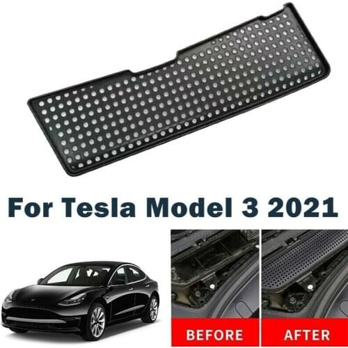 New Car Air Inlet Protection Cover Intake Flow Vent Trim For Tesla Model 3 2021 Air Inlet Protection Cover