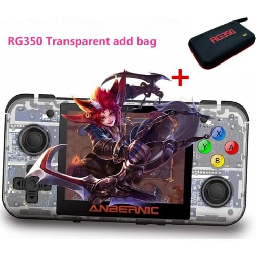 RG350 IPS Retro Games 350 Video games Upgrade game console ps1 game 64bit opendingux 3.5 inch 8000+ games rg350