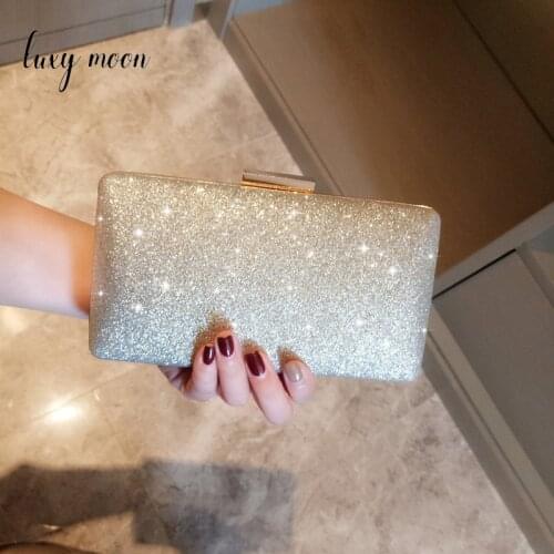 Retro Evening Clutch For Women Bling Wedding Clutch Purse Ladies Luxury Handbag Party Chains Crossbody Shoulder Bag Z061
