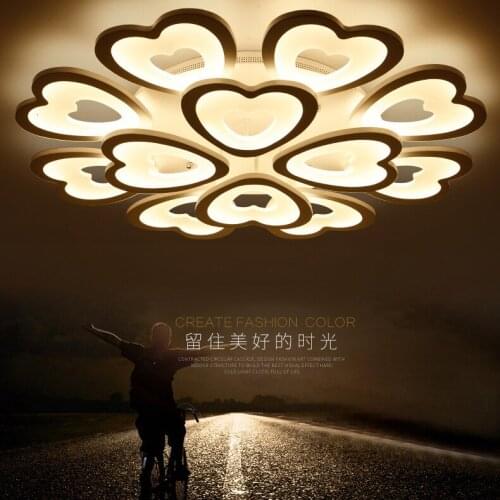 Modern Led Chandelier lamp Lighting For Living Room Lustre Lamparas Chandelier Light 72W 90W 120W lampadario Lamp Lighting