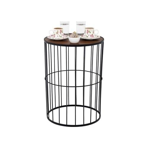 Modern lux Black Walnut Wood Coffee table coffe table