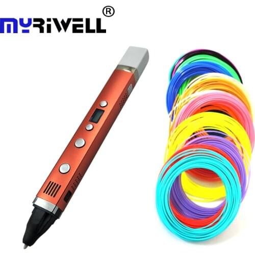 Myriwell 3rd 3D Drawing Pen USB Plug Digital 4 speed Regulation Best Gift For Kids
