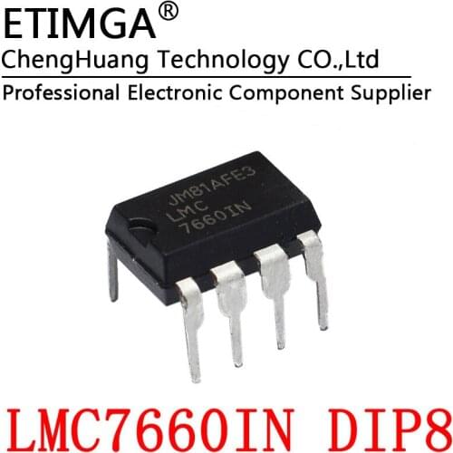 5PCS/LOT LMC7660 DIP-8 LMC7660IN 7660IN Switching power supply chip