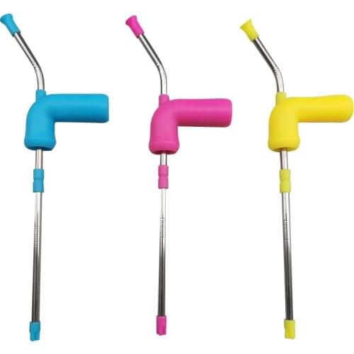 Beer Dispenser Wine Pourers Beer Straw Funnel Double Snorkel Drinking Festivals Party Beer Bar Tools