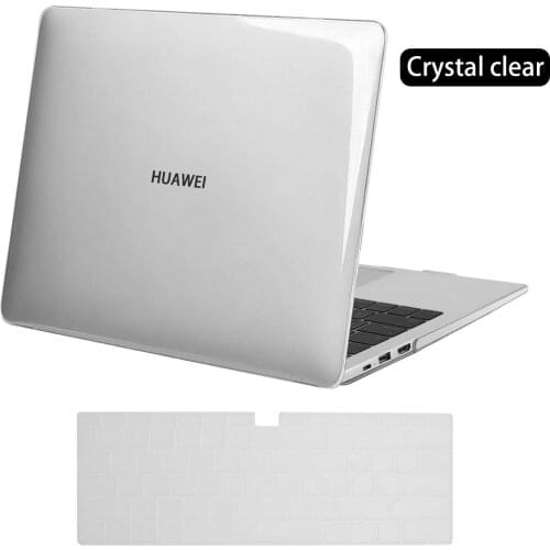 For HUAWEI MateBook Pro16.1/X 2020/X Pro/ MateBook 13 14 /D14 D15/MagicBook 14 15-Transparent Hard Laptop case+Keyboard Cover