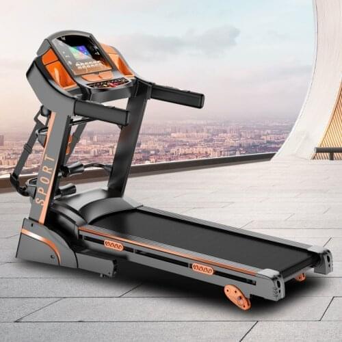 Home High-Quality Silent Multiple Adjustment Speeds Height-Controllable Gym Professional Treadmill