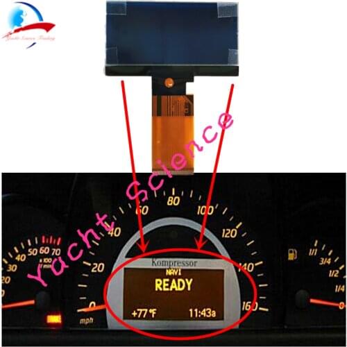 Vdo dashboardscreen display Instrument cluster lcd for Mercedes-Benz W203 C CLASS C200 C230 C300 C350(2000-2007) display