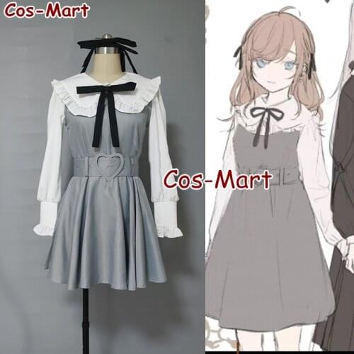 Hot Anime Vtuber Kuzuha Cosplay Costume Fashion Cute Uniform Dress Daily Wear Activity Party Role Play Clothing Custom-Make Any
