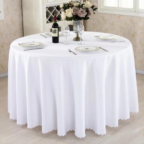 Inhomster Linen Tablecloths On The Table
