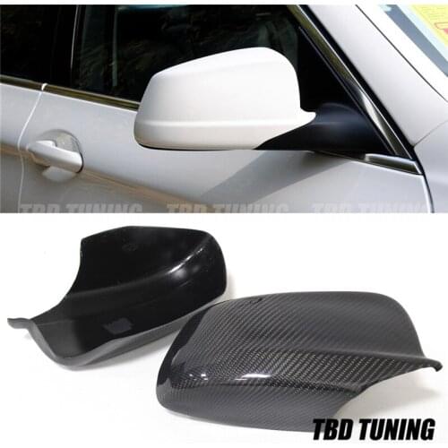 Carbon Fiber Mirror Cover For BMW 5 Series F10 2010 2011 2012 2013 Rear Side View caps Mirror Cover Pre-Lci F10 520i 528i 535i