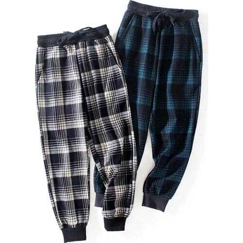 Fashion 2021 New Autumn Boys Kids Childrens Cotton Cute Sweatpants Baby Long Pants Cool Sport Plaid Trousers Drawstring