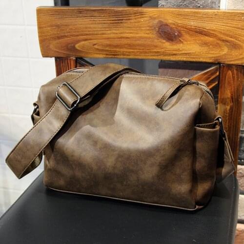 Mens Shoulder Bags Business Messenger Bags Casual Mens Bags 2021 Trendy Shoulder Bags Mens Street Bags