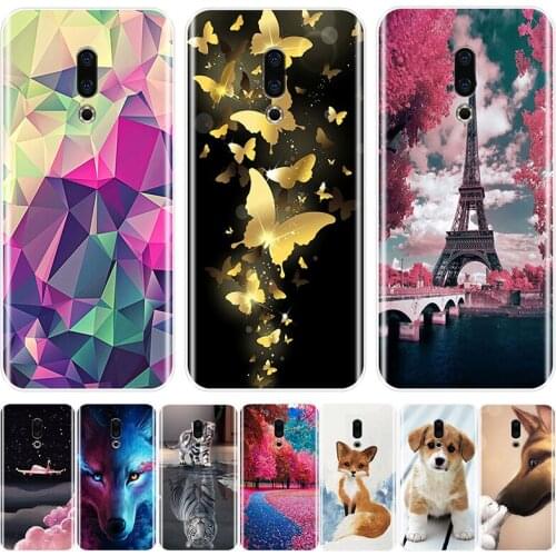 Soft TPU Phone Case For Meizu U10 U20 Pro 6 7 Plus Lovely animals Silicone Back Cover For Meizu 16th 16x 15 Lite 16 Plus