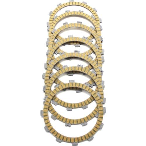 Motorcycle Clutch Friction Plates Disc Set For Yamaha YFZ450 S/T/V/W/X RY/RZ Quad B/D YFM700 RV/RW/RD/RE RSE OEM:5TG-16321-00 7