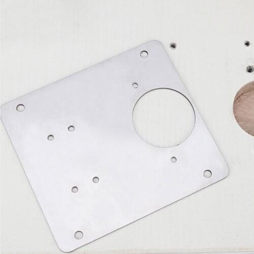 Hinge Repair Plate with Mounting Screws Cabinet Cupboard Furniture Drawer Window Stainless Steel Plate Repair Hardware