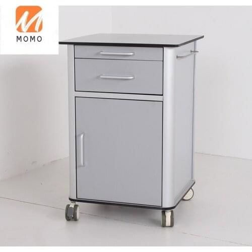 C-89 K-plate Bedside Cabinet with castors