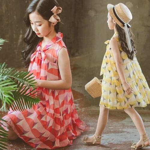 Летние платья для девочек PZPCBML China At AliExpress