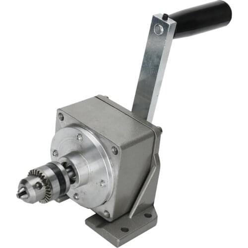 Manual Tapping Machine High Precision Hand Crank Tapper Portable Drilling Threading Machine with 0.6MM-6MM Tap Chuck