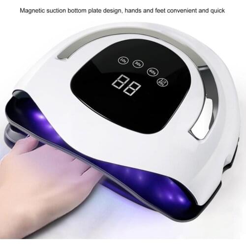 Nail Dryers Lamp Touch Screen Adjustable Speed Simple Style Skin-Friendly Phototherapy Unit Suited for Professional Studio Use