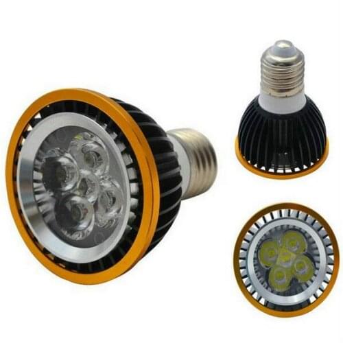 Factory Sale 10pcs LED PAR20 Bulbs E27 GU10 15W 5*3W Warm White 110V 220V Dimmable LED PAR 20 P20 Spotlights Lamps Bulbs