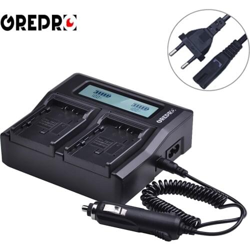 Ultra Fast LCD VW-VBG6 Battery Charger for Panasonic VW-VBG130 VW-VBG260 VW-VBG6 VW-VBD070 VW-VBD140 VW-VBD210 DU07 DU14 DU21