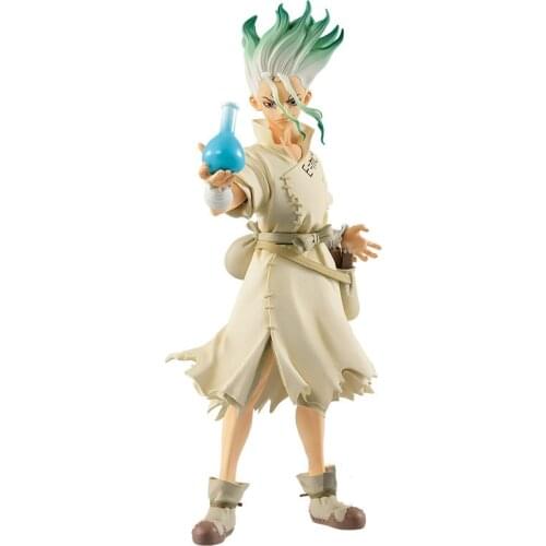 In Stock Dr.STONE FIGURE of STONE WORLD SENKU ISHIGAMI Ishigami Senkuu Action Figure model Figurals