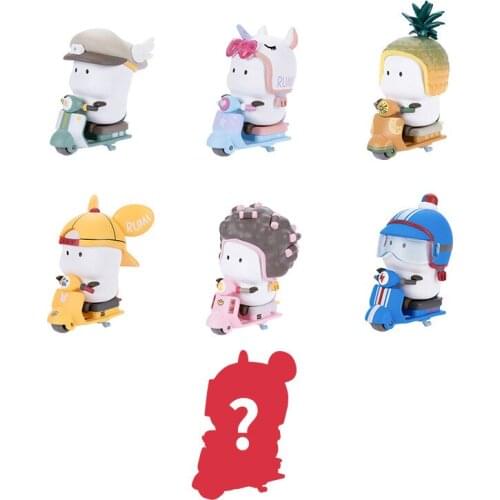 Star Moly TUTU Car Serise Blind Box Action Figures Hand-made Trendy Ornaments Model Toy