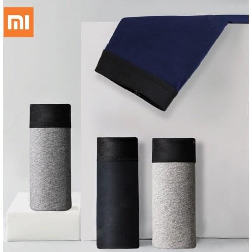 4pcs Xiaomi Mijia Men Underwear Cotton Breathable Boxers Panties Comfortable Mens Underpants Sexy Solid Shorts Mens Modal Boxer