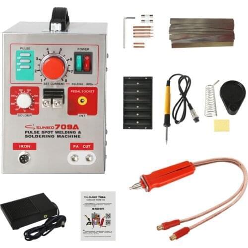 709A Battery Spot Welder with HB-70B Welder pen for 18650 WELDING STATION Spot Welding Machine