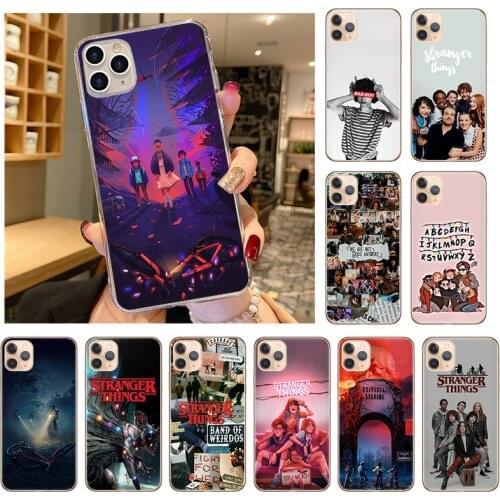 Phone Case For iPhone 12 mini 11 Pro X XR XS Max 7 8 6 6S Plus 5S SE2020 Stranger Things Fashion TPU Silicone Soft Back Cover