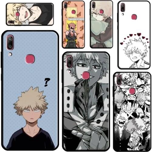 Anime Katsuki Bakugou For Huawei Y6P Y5P Y7A 2020 Y3 II Y7 Y5 Y6 2017 2018 Y9 Prime 2019 Nova 5T 2 Z 3 i Case